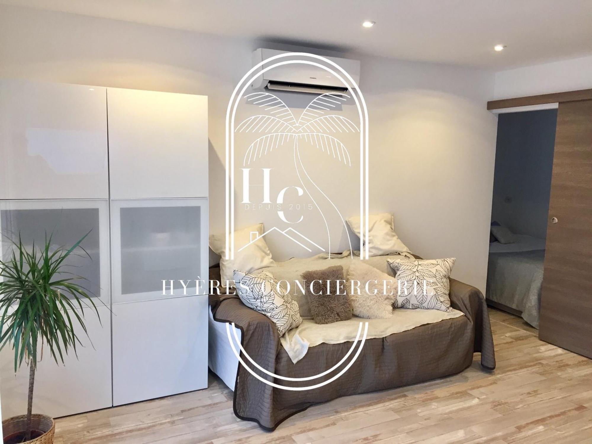 T2 Cocconing- Clim Pk Wifi- Costebelle-5Min Plage By Hc Hyeres Exterior photo